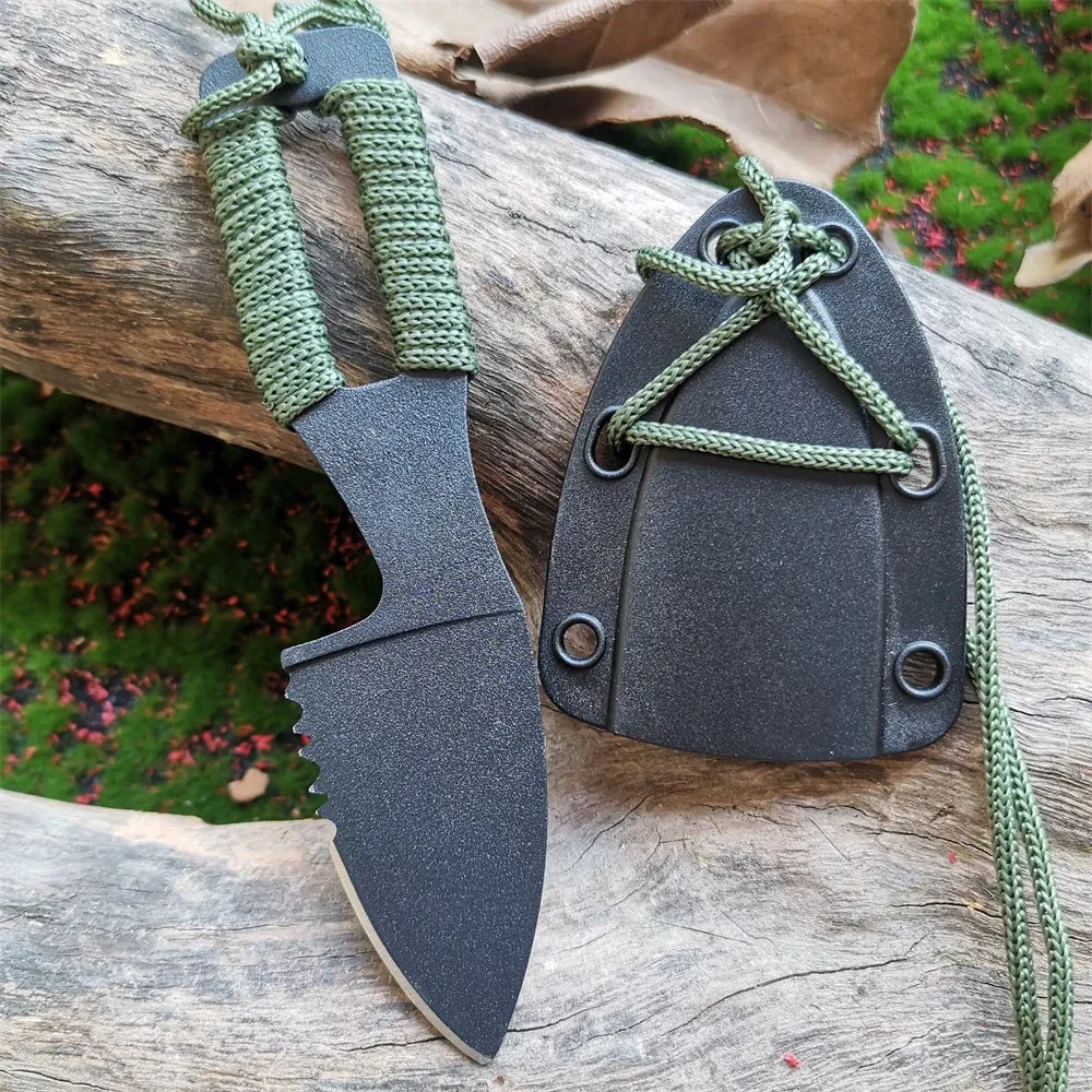 Fixed Blade Outdoor Survival Knife with Sheath for EDC