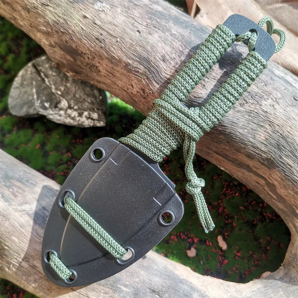Fixed Blade Outdoor Survival Knife with Sheath for EDC