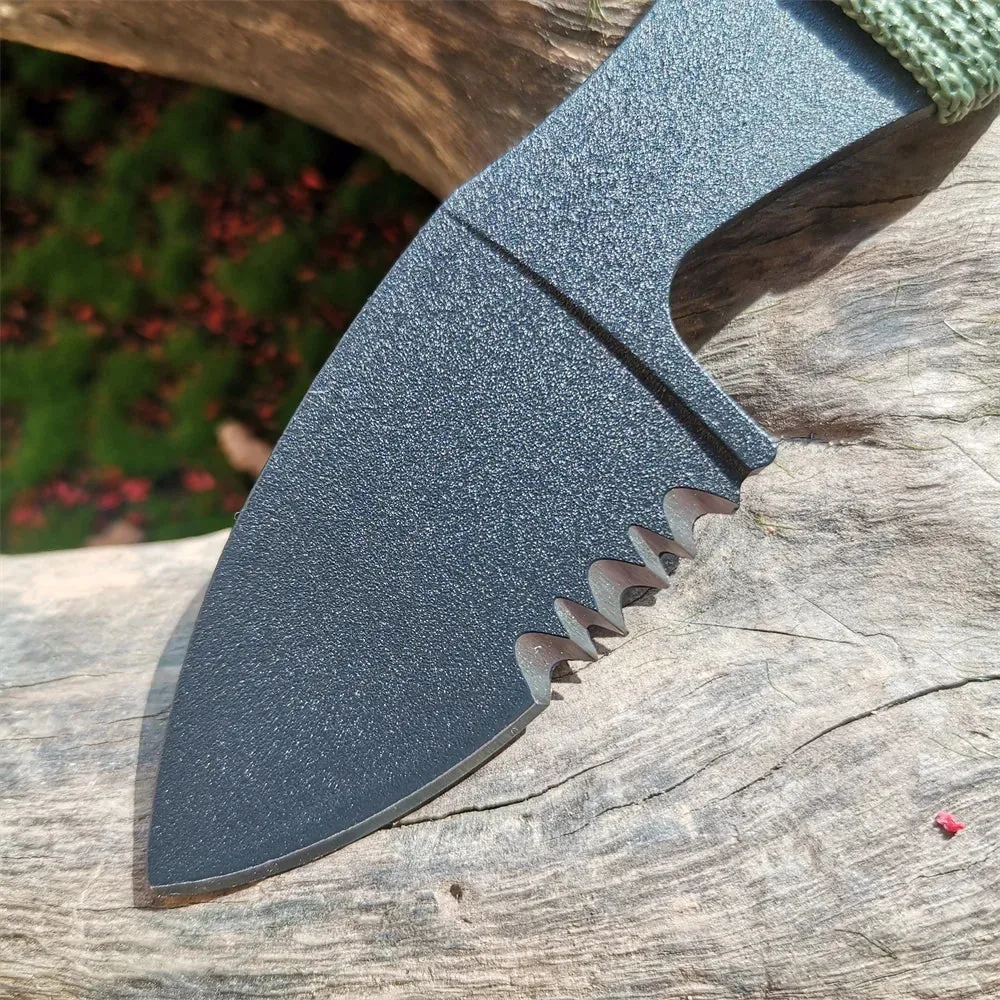 Fixed Blade Outdoor Survival Knife with Sheath for EDC