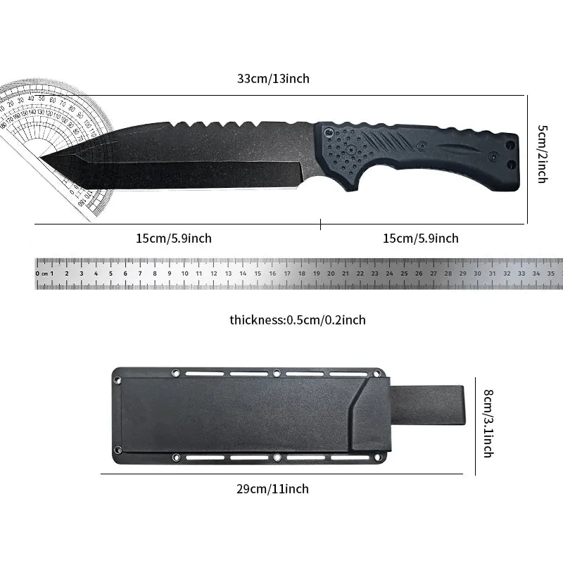 Fixed Blade Survival Knife for Outdoor and EDC Use