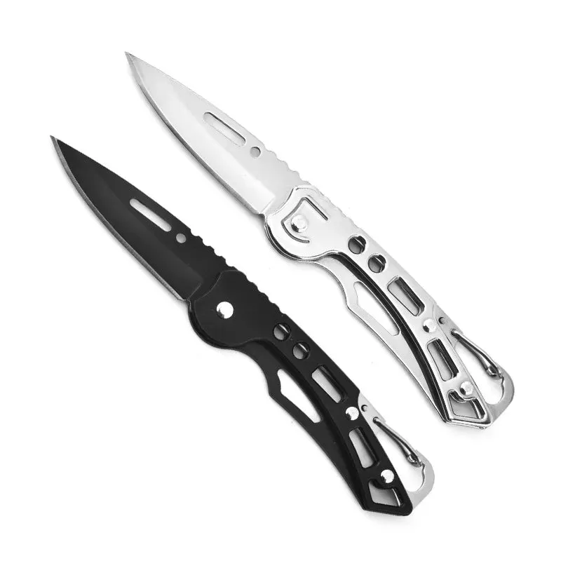 FL FLYWOD Folding Pocket Knife – Stainless Steel Survival Knife for Hunting & Camping