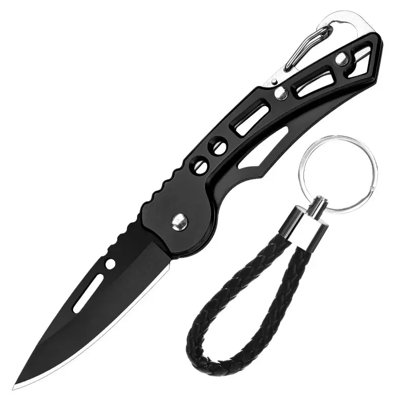 FL FLYWOD Folding Pocket Knife – Stainless Steel Survival Knife for Hunting & Camping