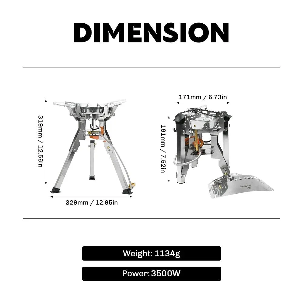 FMS-108 Gas Stove | 2.5 lb | 3500W
