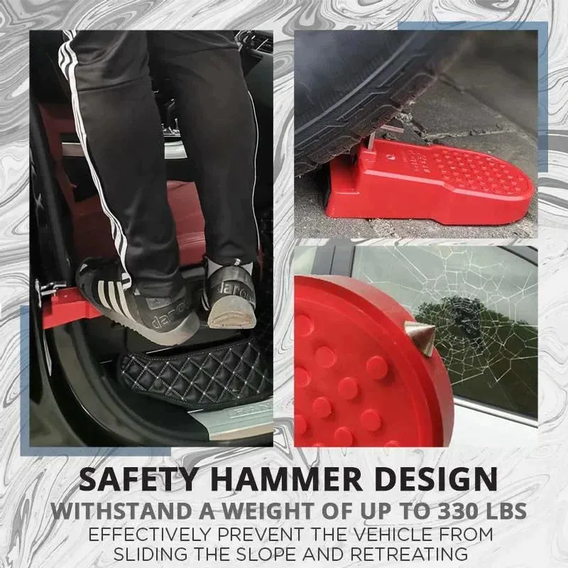 Foldable Car Roof Rack Foot Pedal Aluminium
