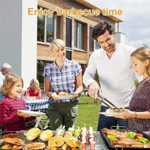 Foldable Charcoal BBQ Grill for 3-5 People, Portable Outdoor Picnic, Compact Table Garden, Camping & Parties