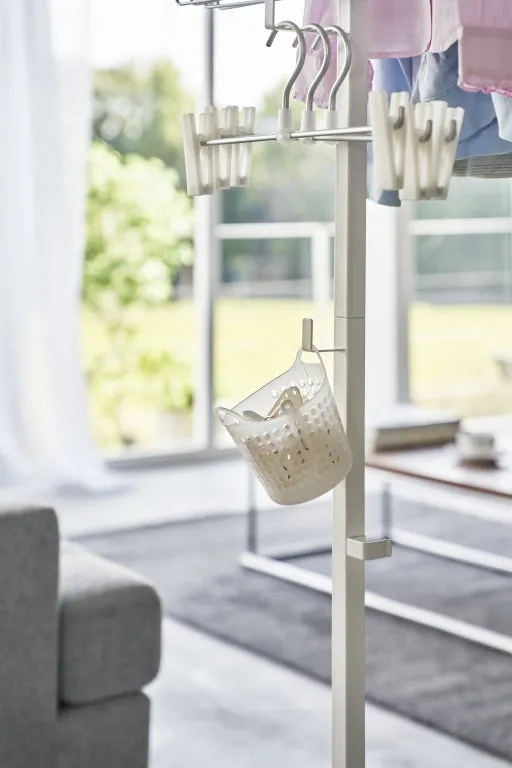 Foldable indoor drying rack - Tower - White