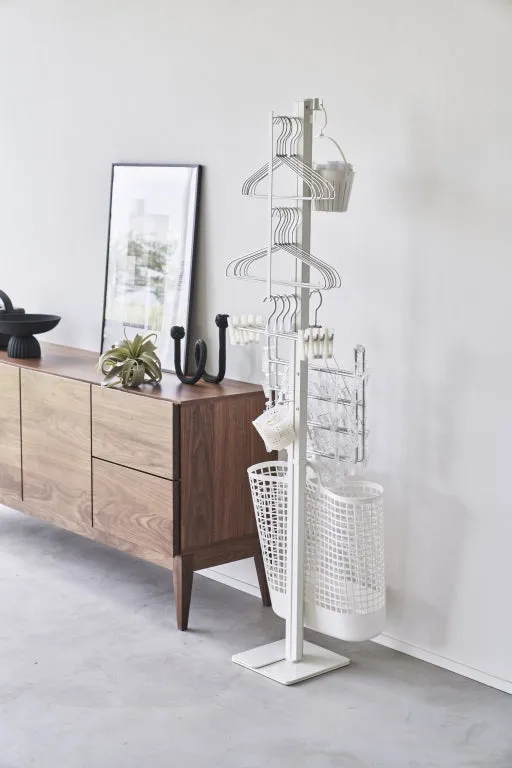 Foldable indoor drying rack - Tower - White