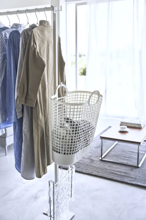 Foldable indoor drying rack - Tower - White