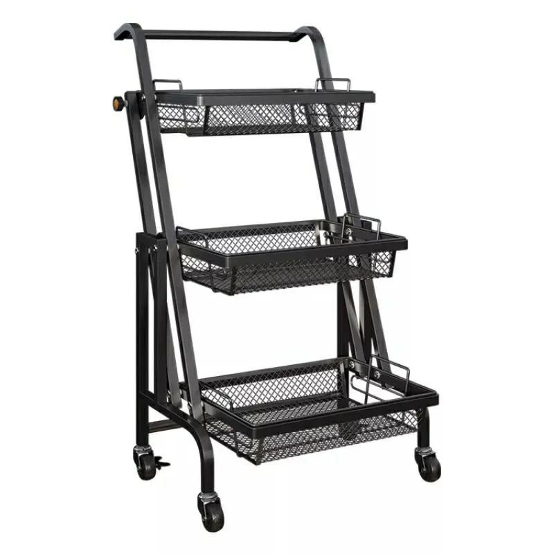 Foldable Metallic Kitchen Rack