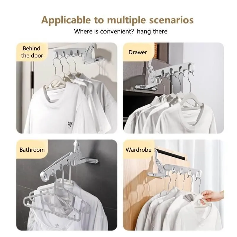 Foldable Travel Drying Rack - Portable Laundry Solution