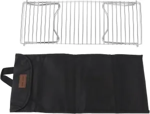 Folding Campfire Grill Portable Stainless Steel Barbeque Cooking Rack Grid for Camping BBQ Picnic