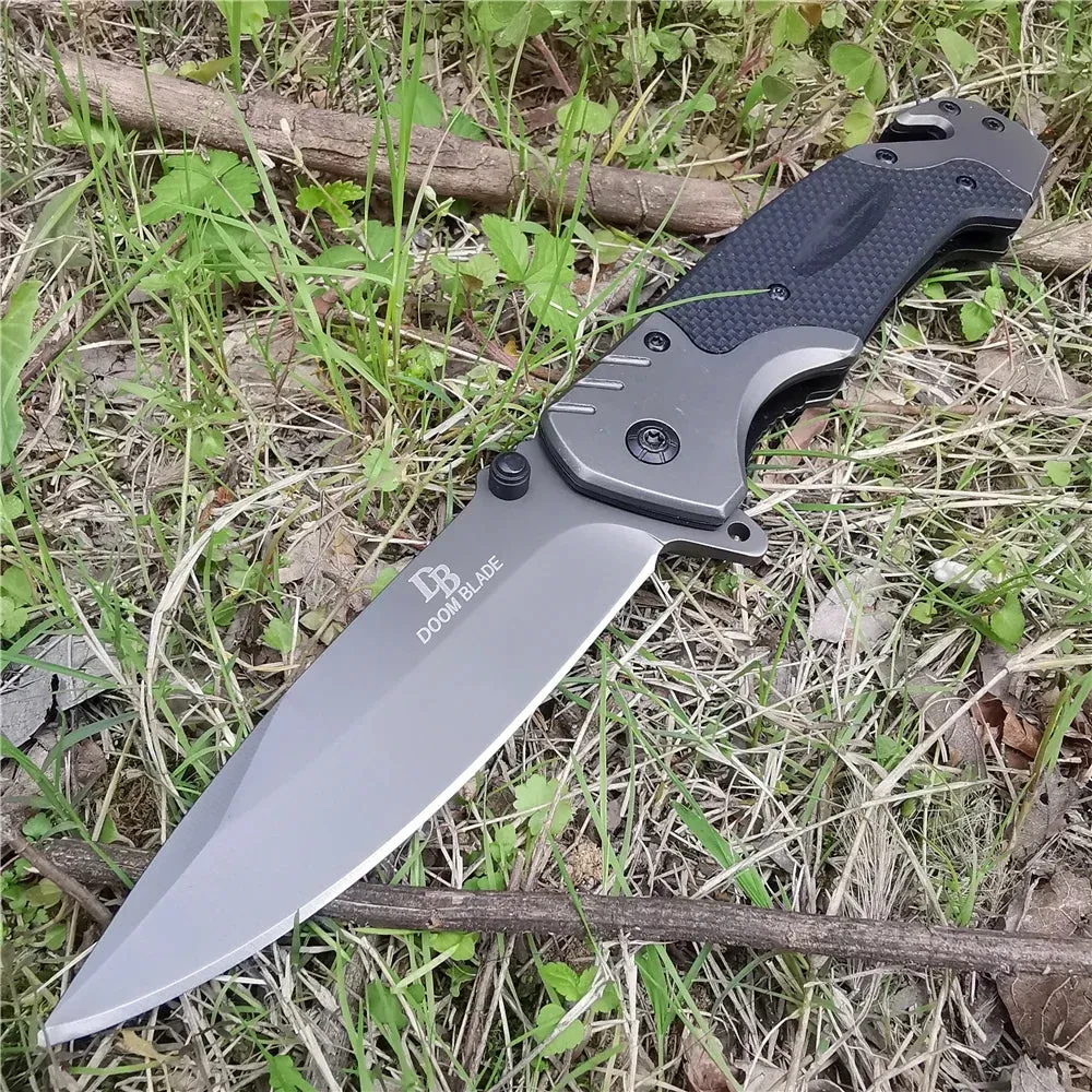 Folding Military Knife for Hunting and Survival