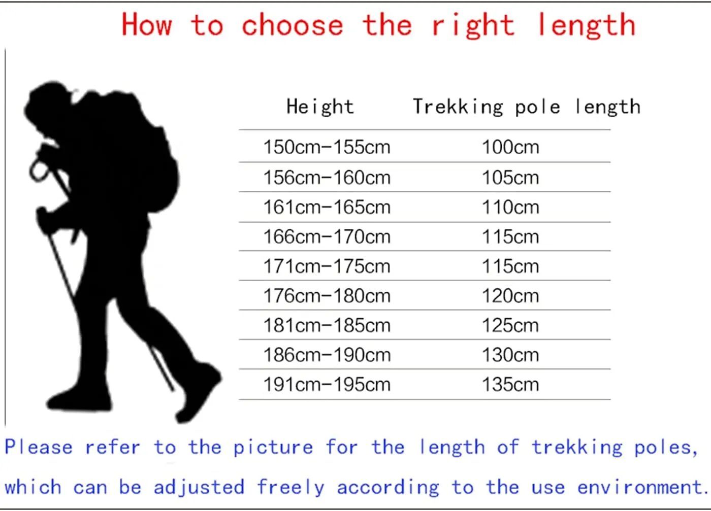Folding Trekking Pole-Non-Slip Walking Stick-Trekking Cane Telescopic Straight Handle T Handle Crutch-67-135CM,White,4 T Handle