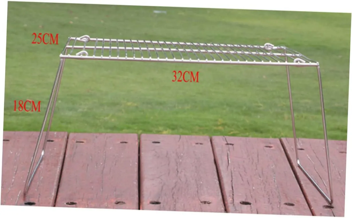 Foldingcamping Grills Barbecue Rack for Grilling Meat Portable Bbq Grill Grid