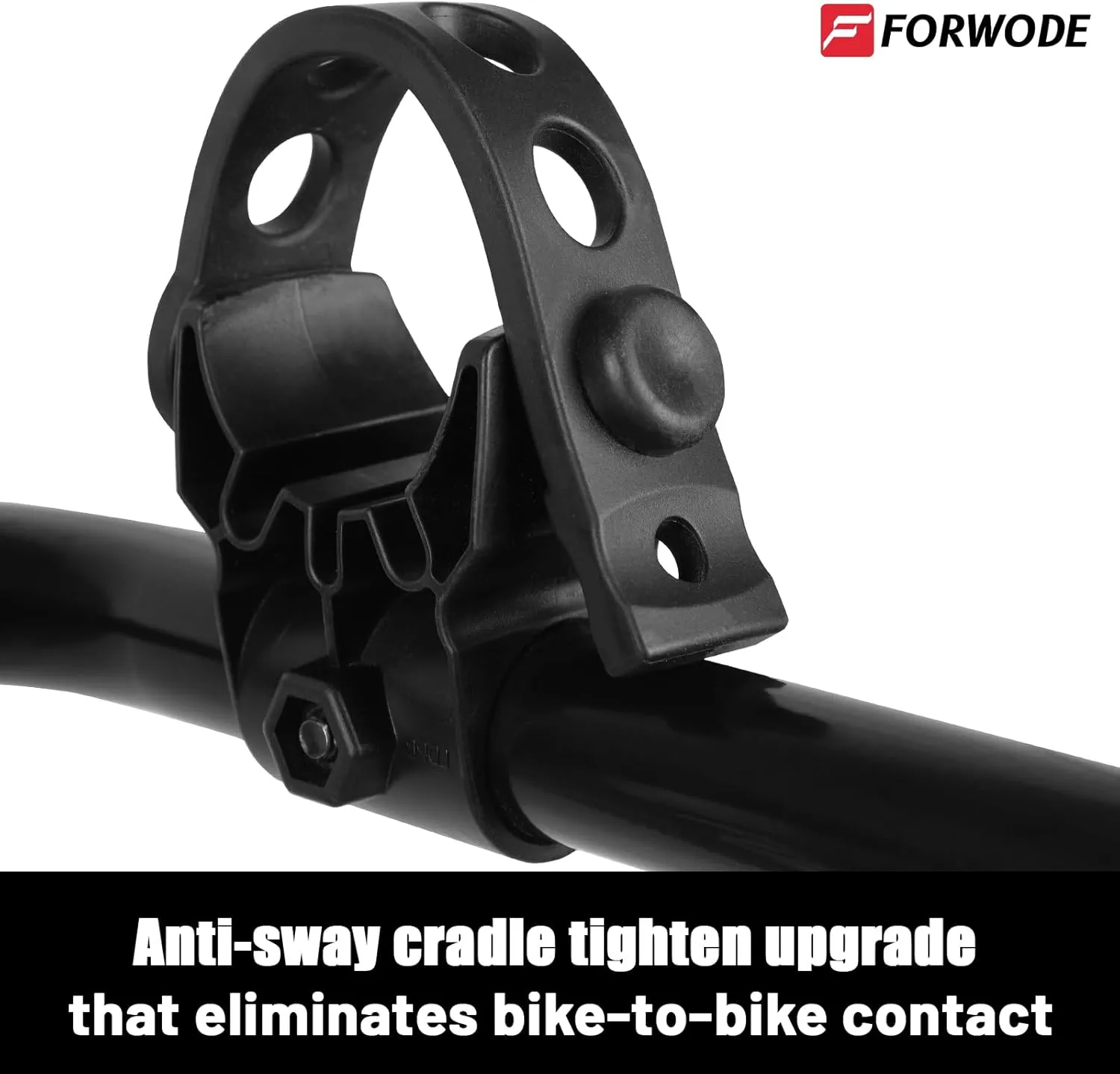 FORWODE Premium 2 Bike Hitch Mount Rack, Tiltable Foldable Bicycle Carrier Wobble Free Locking Hitch Quick Release 2-Inch Receiver Black (B- Standard Edition, 4Bike)