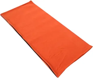 GANAZONO Outdoor Sleeping Bag Adults Lightweight Fleece Zipper-end Camping Hiking Linkable Warm Compact Storage Bag