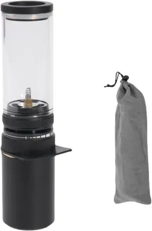 Gas-Powered Outdoor Tent Lamp – Windproof Rainproof Design for Camping Backpacking | Emergencies Backup Light | Romantics Night Heater