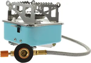 Gas Stove Camping Portable Titanium Folding Small Outdoor Gas Stove with Screw