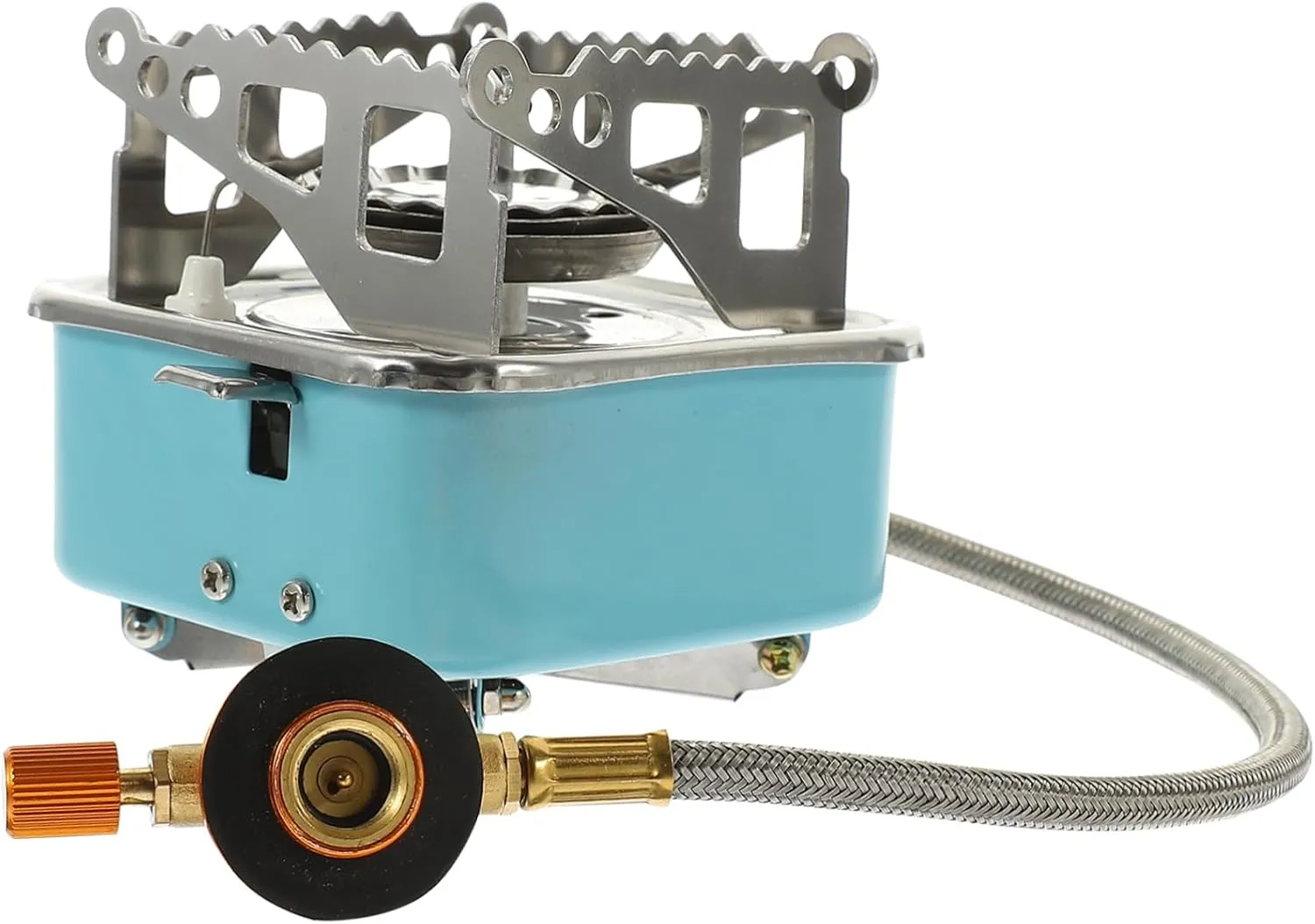 Gas Stove Camping Portable Titanium Folding Small Outdoor Gas Stove with Screw