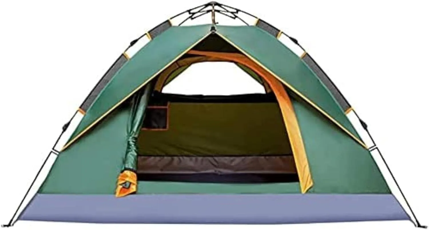 GeRRiT Camping Tent 2-3 Person Tent for CampingLightweight Automatic Pop Up Tent Double Layer Waterproof with Carry Bag for Camping Hiking Travel