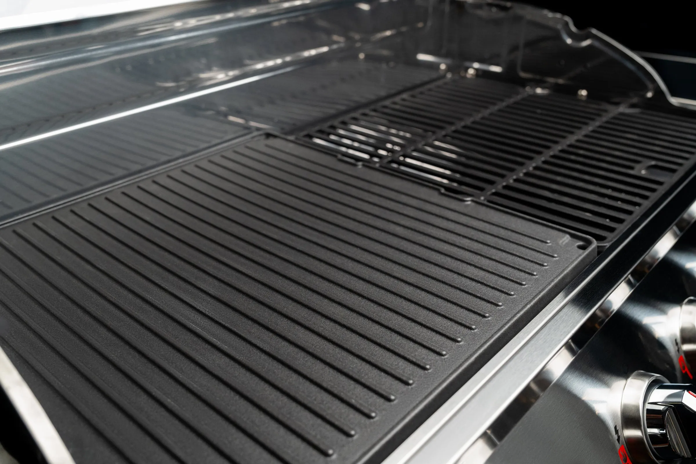 Gourmet Pro 6-Burner Stainless Steel Gas Grill with Searing Side Burner