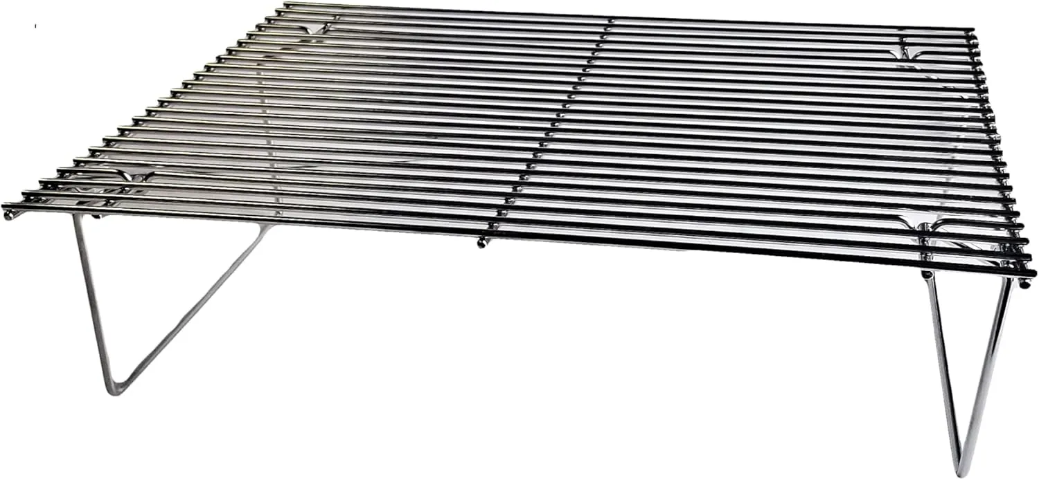 Green Mountain Grills, GMG-6035, Collapsible Grilling Warming Rack for Daniel Boone & GMG Ledge Pellet - Stainless Steel