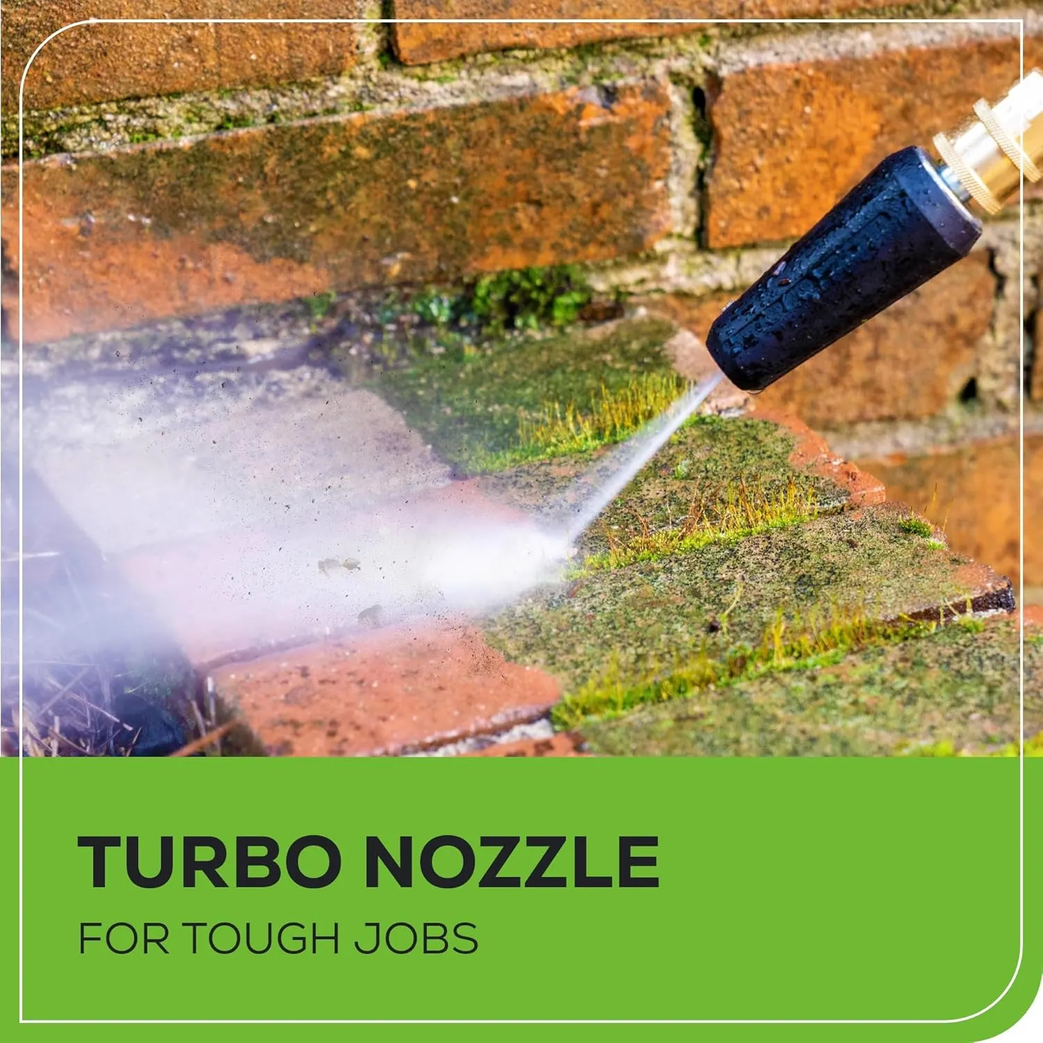 Greenworks 80V 3000 PSI Dual-Port Pressure Washer (2.0 GPM), Tool-Only, Powerful Enough to Remove Pesky Dirt and Grime on Siding, Fences, Patios, Driveways, and Sidewalks