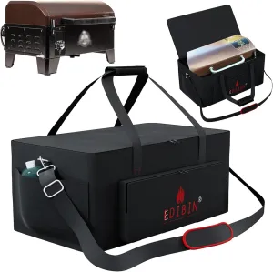Grill Carry Bag Fit for Pit BOSS 10697 Tabletop Grill,Portable 600D Heavy Duty Weather Resistant Tabletop Grill Carry Bag for Pit BOSS 10697 Grill