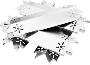 Grill Heat Plate, for Nexgrill Replacement Parts, Stainless Steel Grill Heat Shield, Grill Burner Covers, for 5 Burner Home Depot Nexgrill 720-0830H,720-0888N,720-0882D,720-0888 Parts (5 Pack)