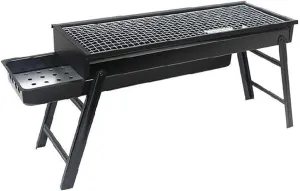 Grill Outdoor Barbecue Foldable Charcoal Camping, Portable Picnic Table for The Festival of Garden Tent Party