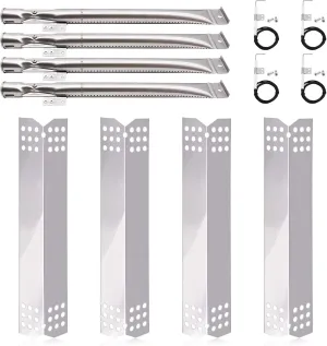 Grill Replacement Parts for Home Depot Nexgrill 4 Burner 720-0830H, 720-0783E, BHG 720-0783H, 720-0783W Grill Parts. Stainless Steel Heat Plates, Burners and Igniters for Ken/More 122.33492410