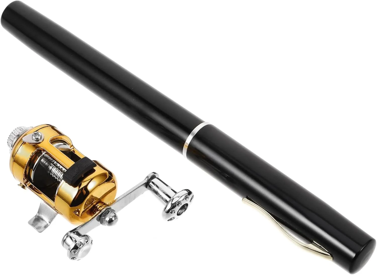 Happyyami Retractable Angling Pole Lightweight and Portable Fishing Rod Telescopic Design Perfect for Travel and Angling Supplies