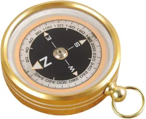 HBJWOV Portable Presents Gift Hiking Climbing Survival Tools Aluminum Alloy Pocket Outdoor Camping Compass Handheld