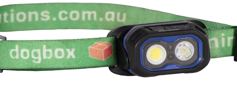 Headlamp - Dogbox Rechargeable with Hands-Free Mode