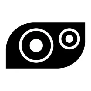 Headlamp Glyph Icon