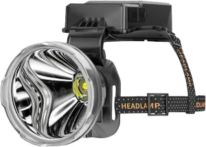 Headlamp Rechargeable, 1200 Lumen Ultra Bright LED Head Lamp Flashlight with Motion Sensing Switch, 3 Modes Head Lights for Outdoor Camping Fishing Running, Solar Power & USB Rechargeable