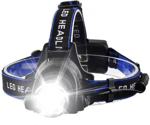 Headlamps, Headlamps Led Headlamp Zoomable Headlight Head Torch Flashlight Head Lamp by Battery for Fishing Hunting