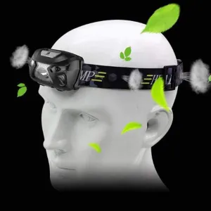 Headlamps LED Headlamp Headlight,Headlight Induction Glare Charging Long Range Night Fishing Miner'slamp Headset Mountaineering Torch Led,for Running Camping Hiking Fishing for Adults, (White )
