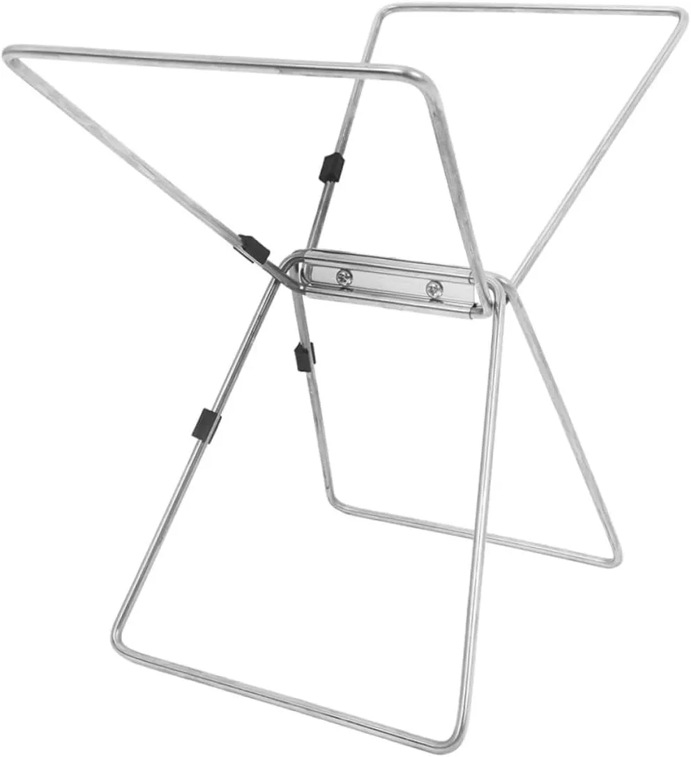 Heavy Duty Waterproof Outdoor Camping Stand Stainless Steel Storage Rack Portable Tarp Cooler Box Rack Gear Holder for Hiking Travel Picnic
