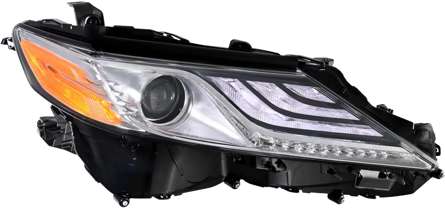Hella ValueFit Headlamp Assembly For 2018 Toyota Camry, Passenger Side, 354888061, 81110-06D70, TO2503256