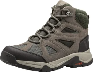 Helly-Hansen Womens Switchback Trail HT Lightweight Supportive Waterproof Hiking Boot, 730 Bungee Cord/Forest Night, 9F