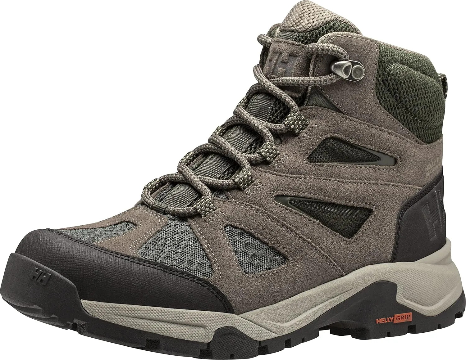 Helly-Hansen Womens Switchback Trail HT Lightweight Supportive Waterproof Hiking Boot, 730 Bungee Cord/Forest Night, 9F