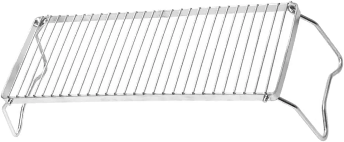 HEMOTON Outdoor Camping Barbecue Rack Bbq Grill Rack over The Campfire Fire Grate for Camping Portable Barbecue Grill