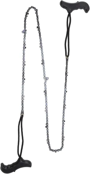 High Saw Chain of the 48 Inch Survival Tool for Camping, Backpack - 65 Manganese Steel