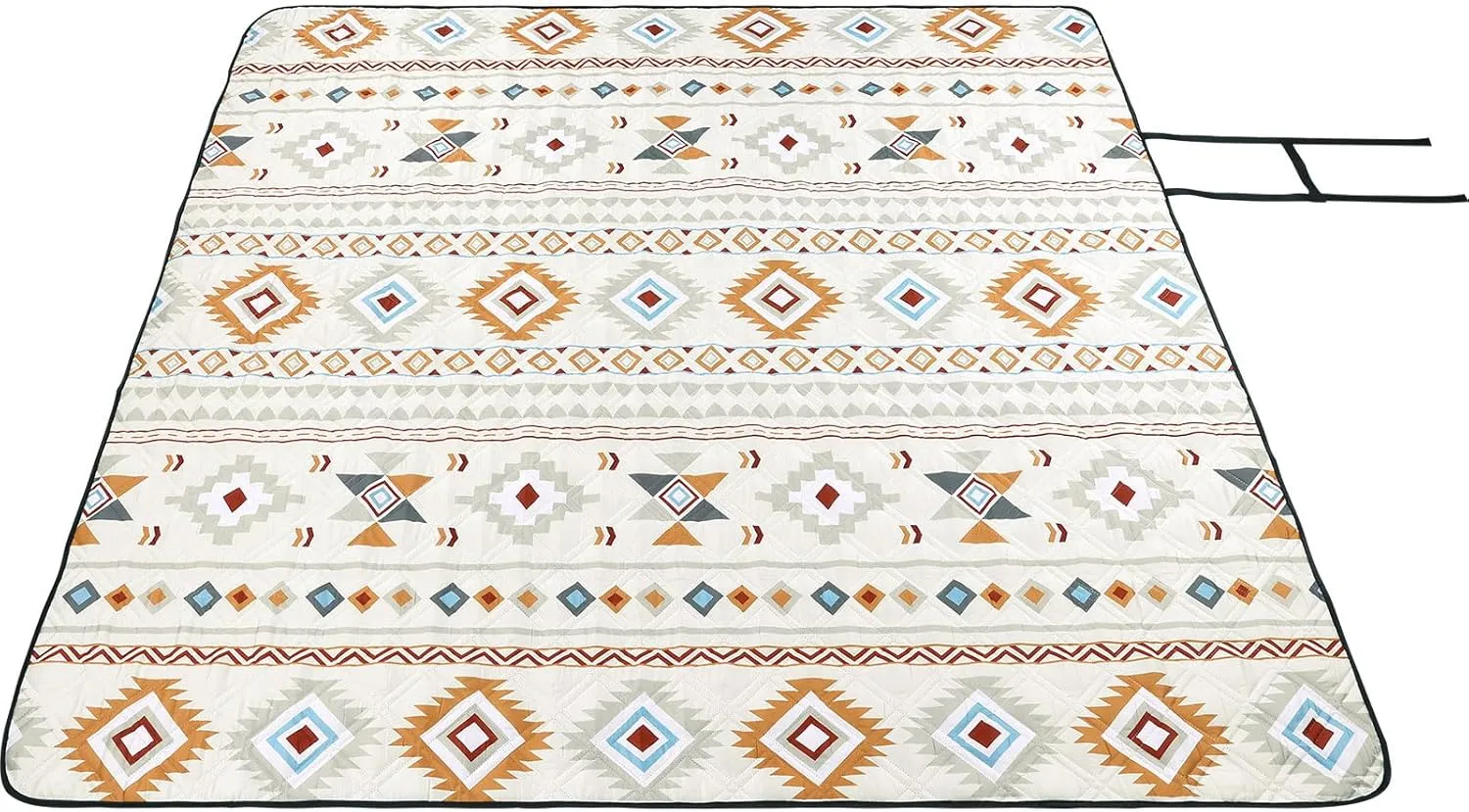 HiiARug Picnic Blankets Extra Large Picnic Outdoor Blanket 80"x80" Waterproof Foldable Outdoor Rug Boho Beach Blanket Sandproof Camping Mat Picnic Mat for Beach, Camping Grass Lawn Park Accessories