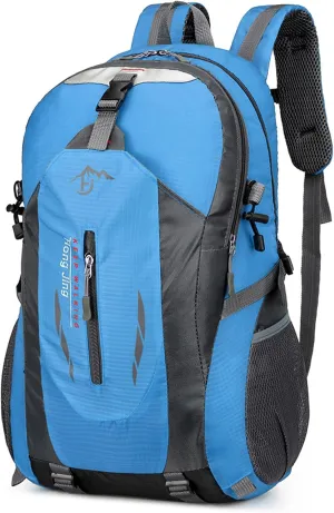 Hiking Backpack 40L Waterproof Lightweight Outdoor Hiking Trekking Daypack Travel Backpack for Men Women,hiking backpack(Blue)
