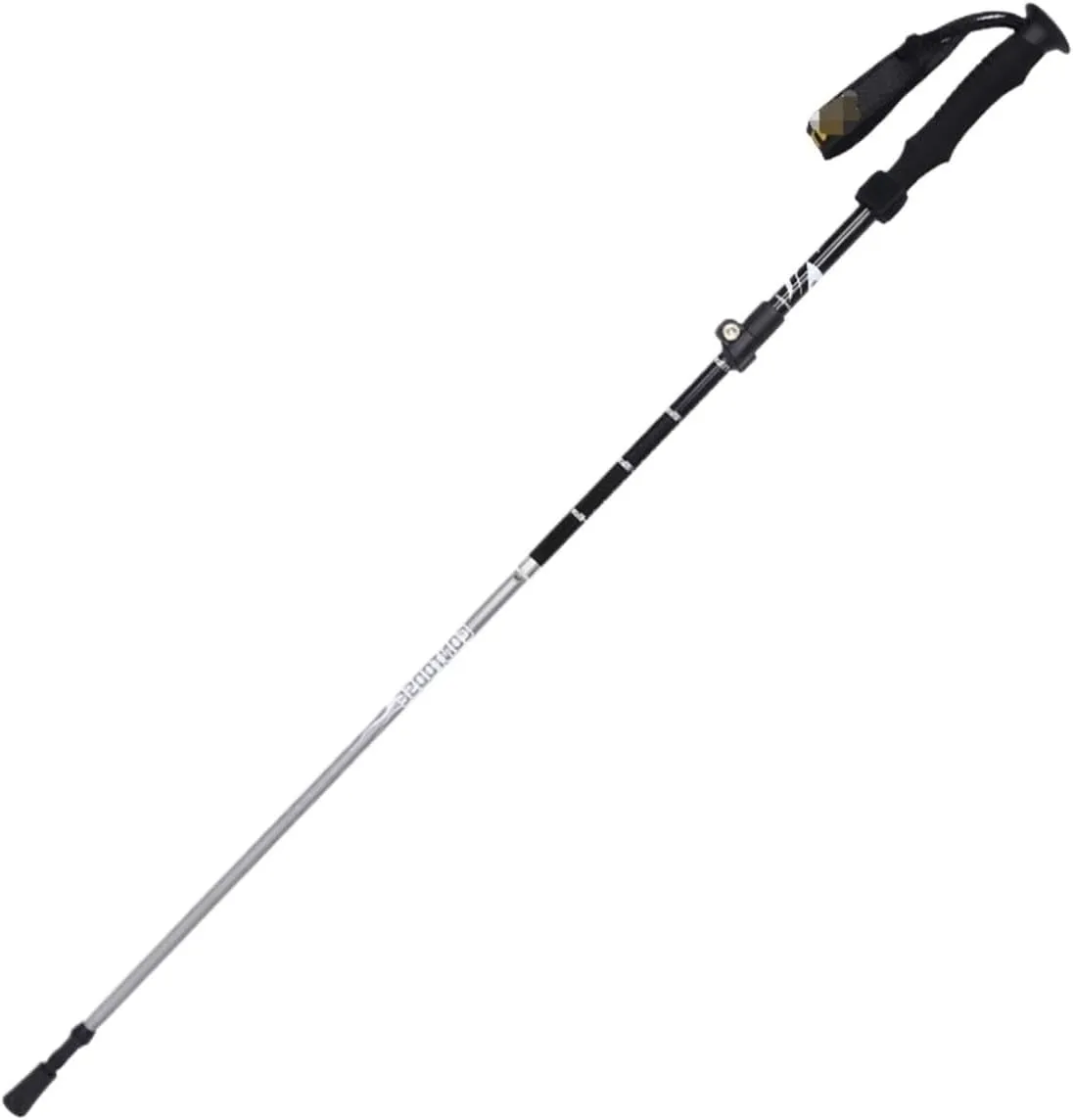 Hiking Trekking Poles Lightweight Outdoor Trekking Poles Retractable Hiking Trekking Poles for Camping Hiking Sticks for Trekking(Black,90-110cm)
