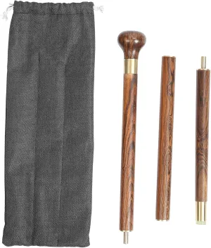 Hiking Walking Trekking Stick, Travel Folding Trekking Hiking Pole with Carrying Bag, Walking Stick Portable Mobility Aid for Women Men