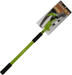 HME Compact Portable 12 Inch Carbon Steel Blade 2-12 Feet Handle Extendable Pole Saw
