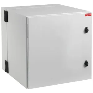 Hoffman PTHS362415G4 Protek Double Hinged Cabinets, Solid Door, Type 4, Gray